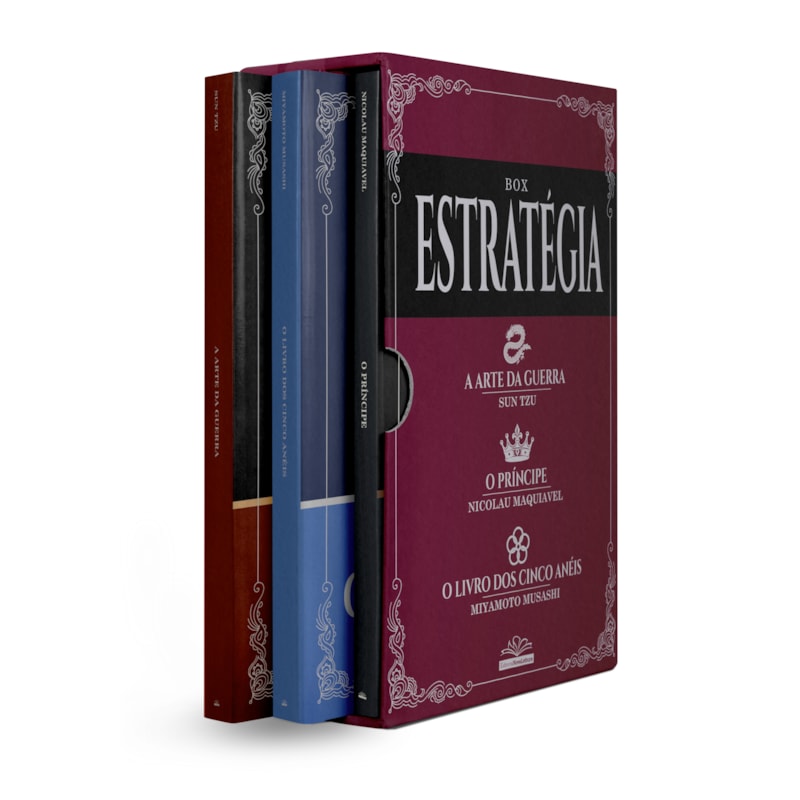 COLEÇÃO ESTRATÉGIA | BOX COM 3 LIVROS.
