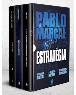 COLEÇÃO ESTRATÉGIA PABLO MARÇAL - BOX COM 3 LIVROS