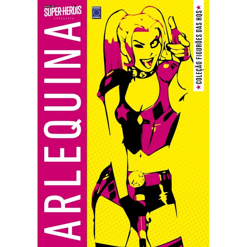 COLEÇÃO FIGURÕES DAS HQS - ARLEQUINA