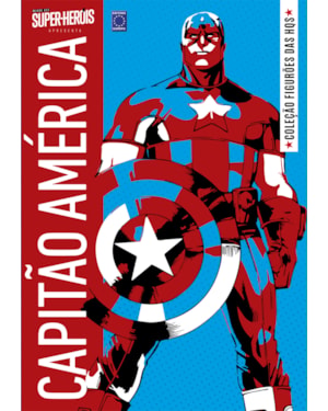 COLEÇÃO FIGURÕES DAS HQS - CAPITÃO AMÉRICA