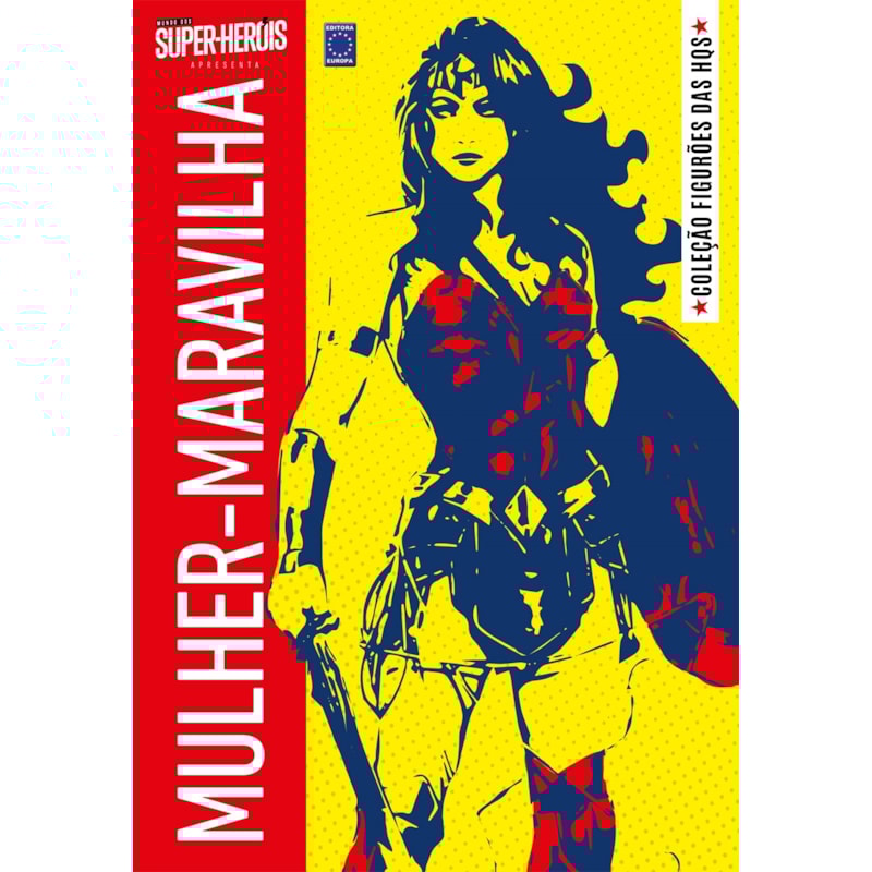 COLEÇÃO FIGURÕES DAS HQS - MULHER-MARAVILHA