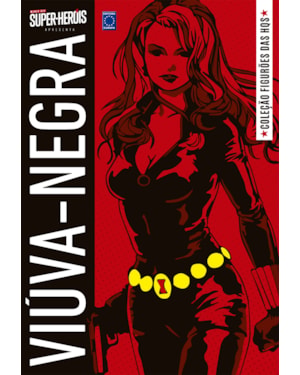 COLEÇÃO FIGURÕES DAS HQS - VIÚVA-NEGRA