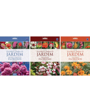 COLEÇÃO FLORES PARA O JARDIM (3 VOLUMES)