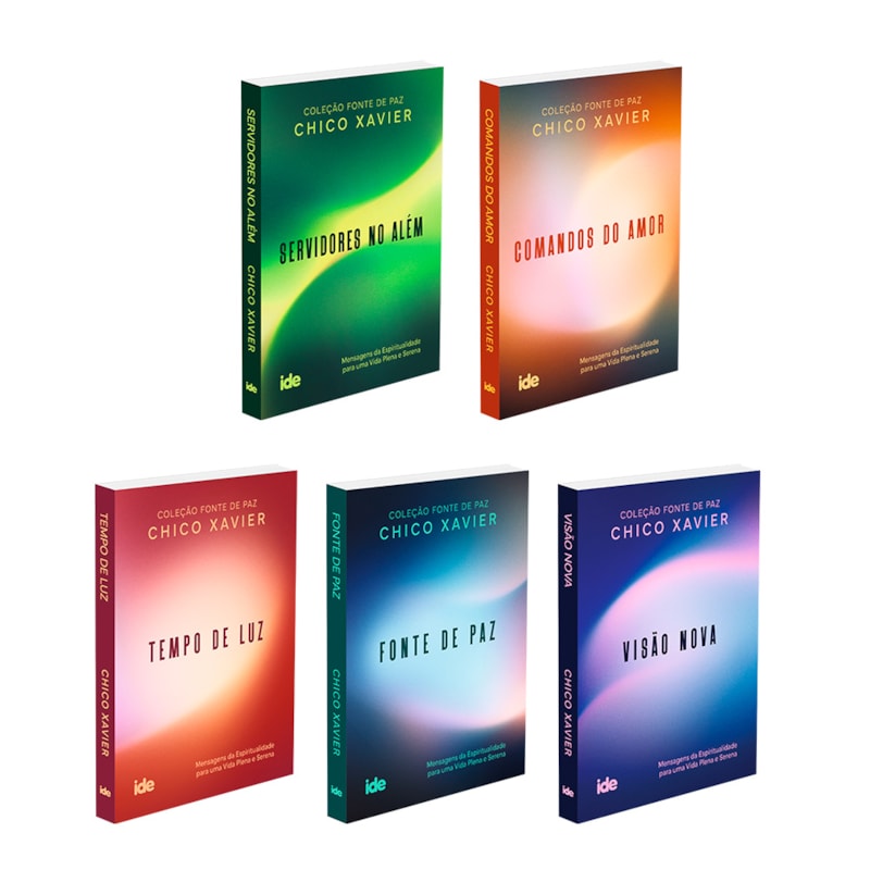 COLEÇÃO FONTE DE PAZ - 5 LIVROS - BOLSO