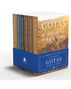 COLEÇÃO GOTAS PARA ALMA: (KIT 6 LIVROS) | HERNANDES DIAS LOPES