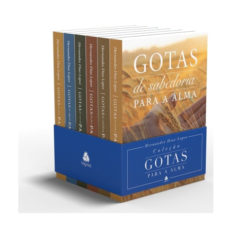 COLEÇÃO GOTAS PARA ALMA: (KIT 6 LIVROS) | HERNANDES DIAS LOPES
