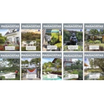 COLEÇÃO GRANDES PAISAGISTAS BRASILEIROS - TEMPORADA 1 (10 LIVROS)