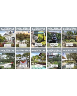 COLEÇÃO GRANDES PAISAGISTAS BRASILEIROS - TEMPORADA 1 (10 LIVROS)