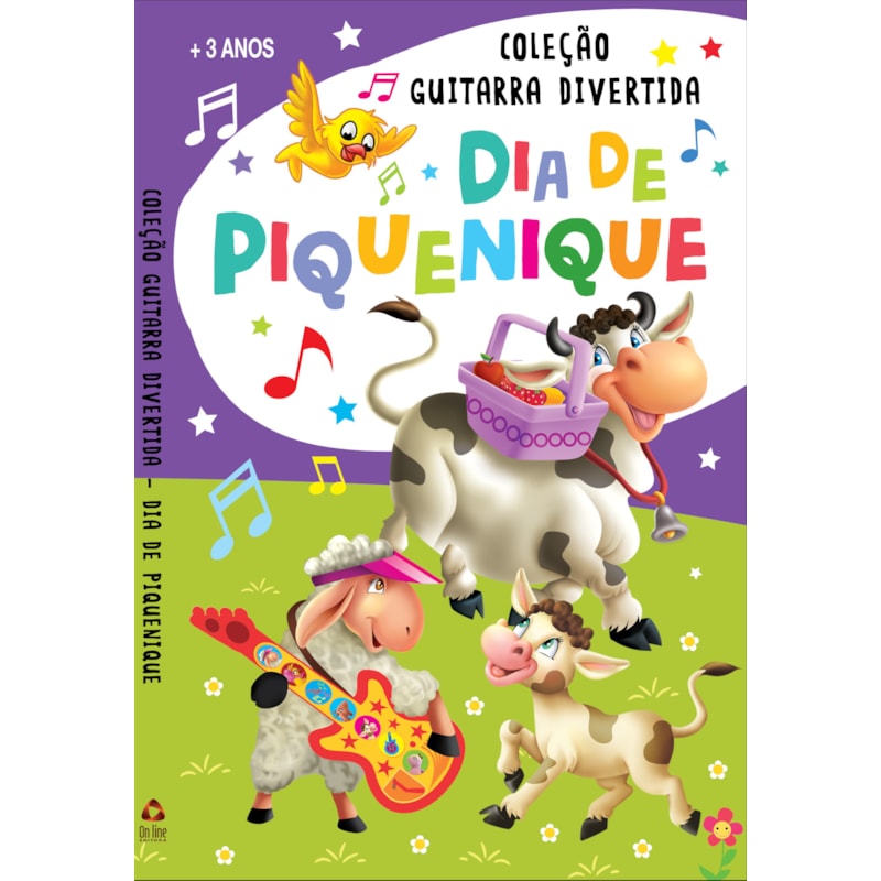 COLEÇÃO GUITARRA DIVERTIDA - DIA DE PIQUENIQUE "LIVRO SONORO"