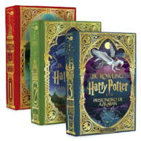COLEÇÃO HARRY POTTER - EDIÇÕES MINALIMA (3 LIVROS)
