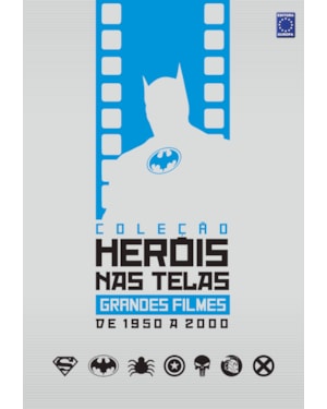 COLEÇÃO HERÓIS NAS TELAS - GRANDES FILMES DE 1950 A 2000