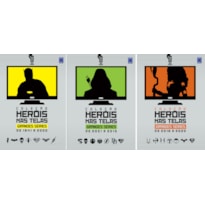 COLEÇÃO HERÓIS NAS TELAS - GRANDES SÉRIES (3 VOLUMES)