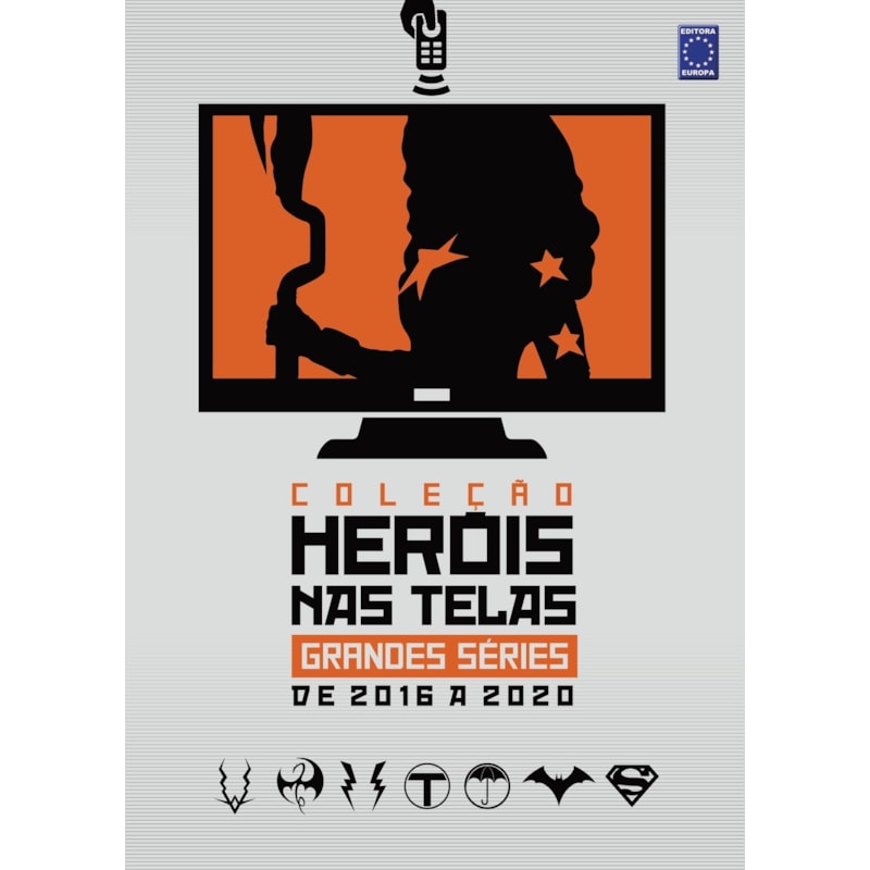 COLEÇÃO HERÓIS NAS TELAS - GRANDES SÉRIES DE 2016 A 2020