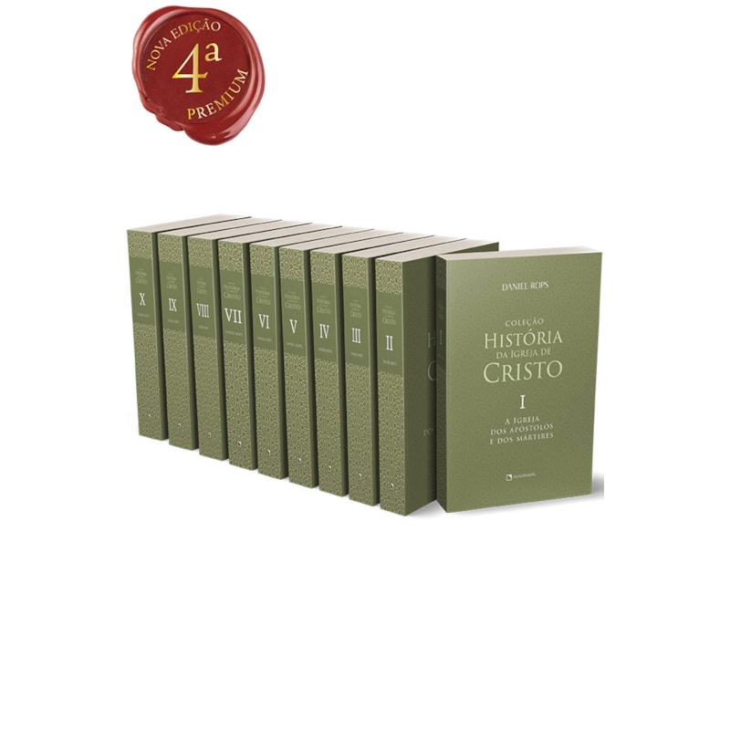 COLEÇÃO HISTÓRIA DA IGREJA DE CRISTO - BROCHURA