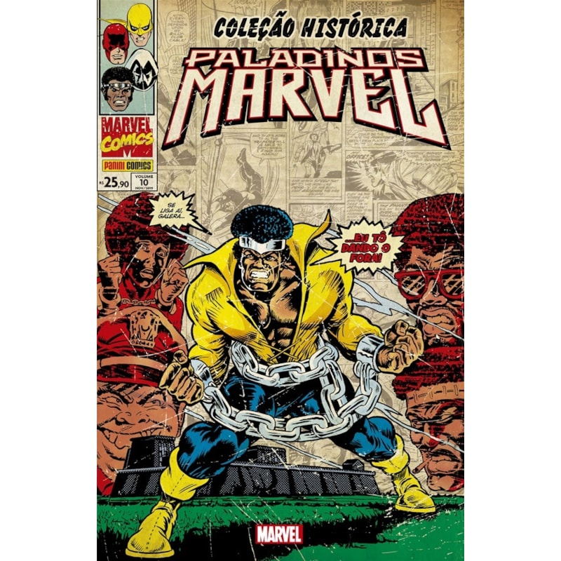 Coleção histórica marvel: paladinos marvel - volume 10: ... eu tô dando o fora!