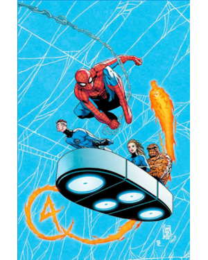 Coleção homem-aranha: teia de heróis vol. 1 - homem-aranha e quarteto fantástico