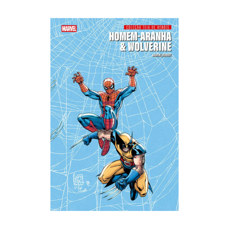 Coleção homem-aranha: teia de heróis vol. 8 - homem-aranha e wolverine