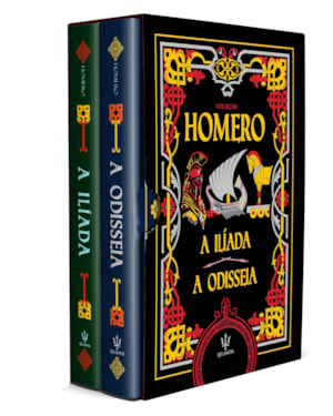 COLEÇÃO HOMERO - BOX COM 2 LIVROS - EDIÇÃO DE LUXO