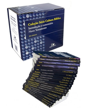 COLEÇÃO INTRODUÇÃO E COMENTÁRIO - NOVO TESTAMENTO - 20 LIVROS (SÉRIE CULTURA BÍBLICA)