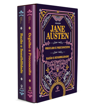 COLEÇÃO JANE AUSTEN - BOX COM 2 LIVROS - EDIÇÃO DE LUXO