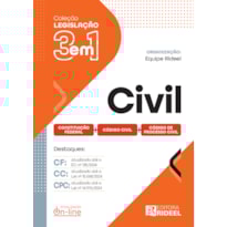 COLEÇÃO LEGISLAÇÃO 3 EM 1 - CIVIL