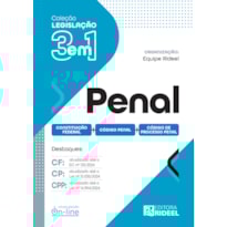 COLEÇÃO LEGISLAÇÃO 3 EM 1 - PENAL