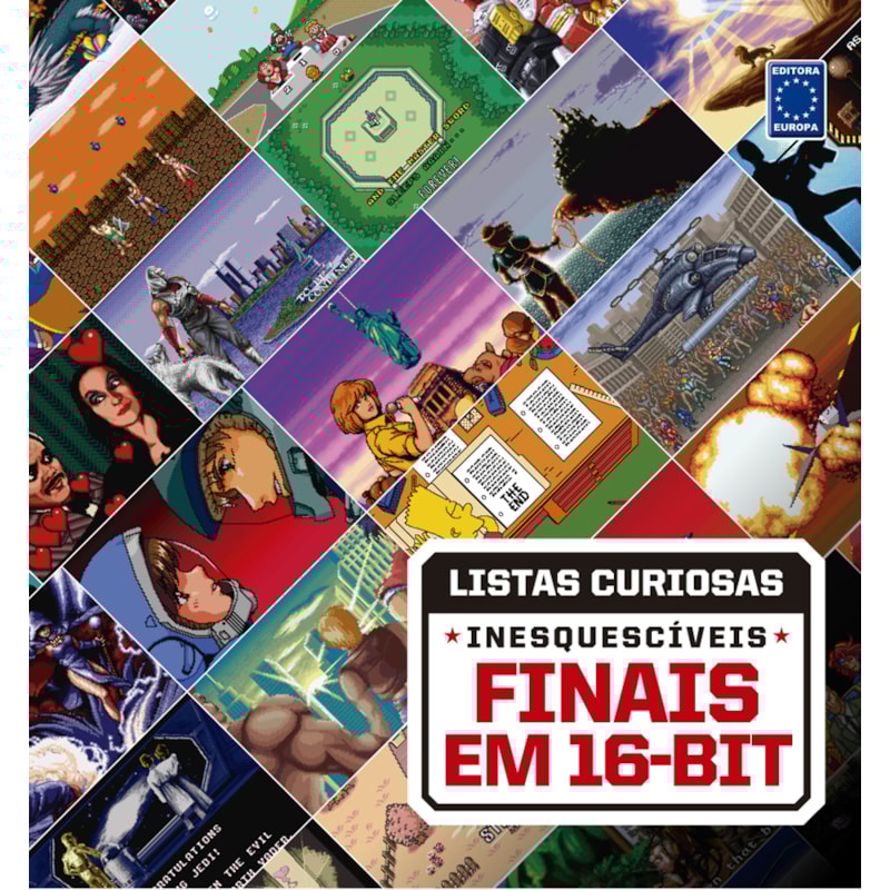 COLEÇÃO LISTAS CURIOSAS - INESQUECÍVEIS FINAIS EM 16-BIT