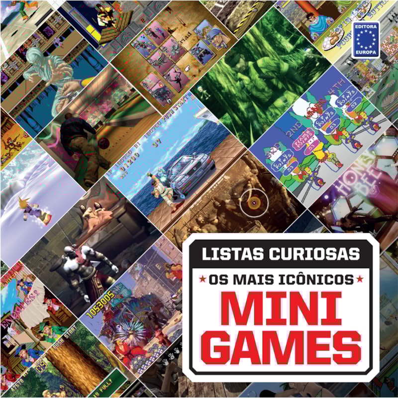 COLEÇÃO LISTAS CURIOSAS - OS MAIS ICÔNICOS MINI GAMES