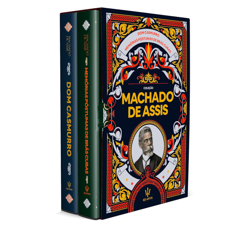 COLEÇÃO MACHADO DE ASSIS - LUXO CAPA DURA | BOX COM 2 LIVROS