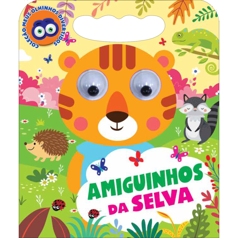 COLEÇÃO MEUS OLHINHOS DIVERTIDOS - AMIGUINHOS DA SELVA