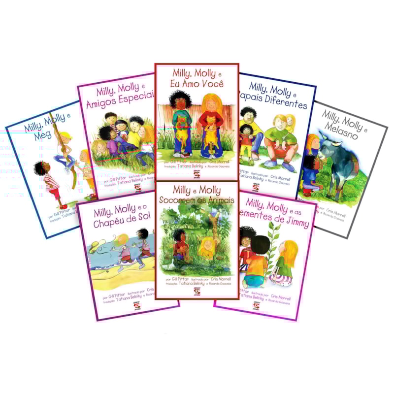 COLEÇÃO MILLY E MOLLY C/8 LIVROS