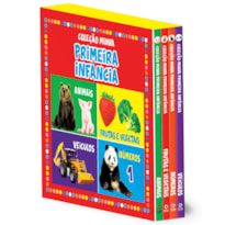 COLEÇÃO MINHA PRIMEIRA INFÂNCIA - BOX COM 4 LIVRINHOS