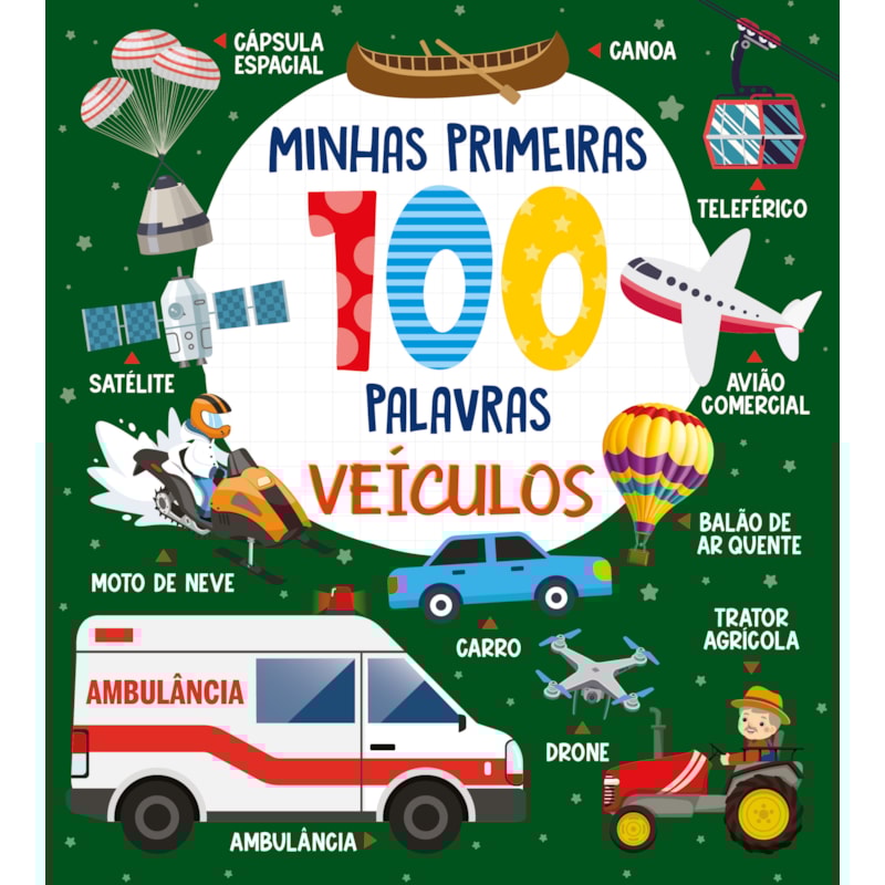COLEÇÃO MINHAS PRIMEIRAS 100 PALAVRAS - VEÍCULOS