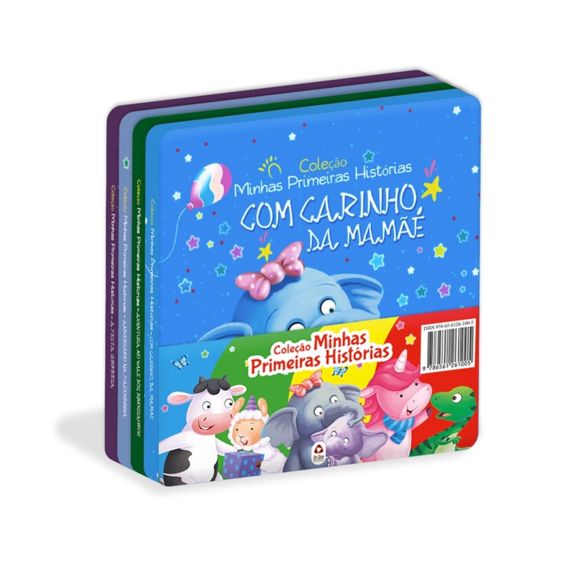 COLEÇÃO MINHAS PRIMEIRAS HISTÓRIAS - KIT COM 4 LIVRINHOS
