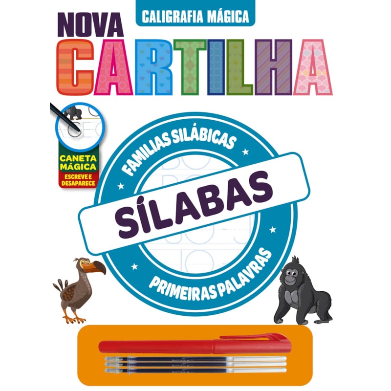 COLEÇÃO NOVA CARTILHA DE CALIGRAFIA - ALFABETIZAÇÃO EM CONSTRUÇÃO - FAMÍLIAS SILÁBICAS
