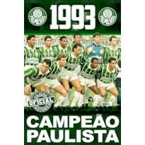 COLEÇÃO OFICIAL HISTÓRICA PALMEIRAS EDIÇÃO 11 - PÔSTER PAULISTA 1993
