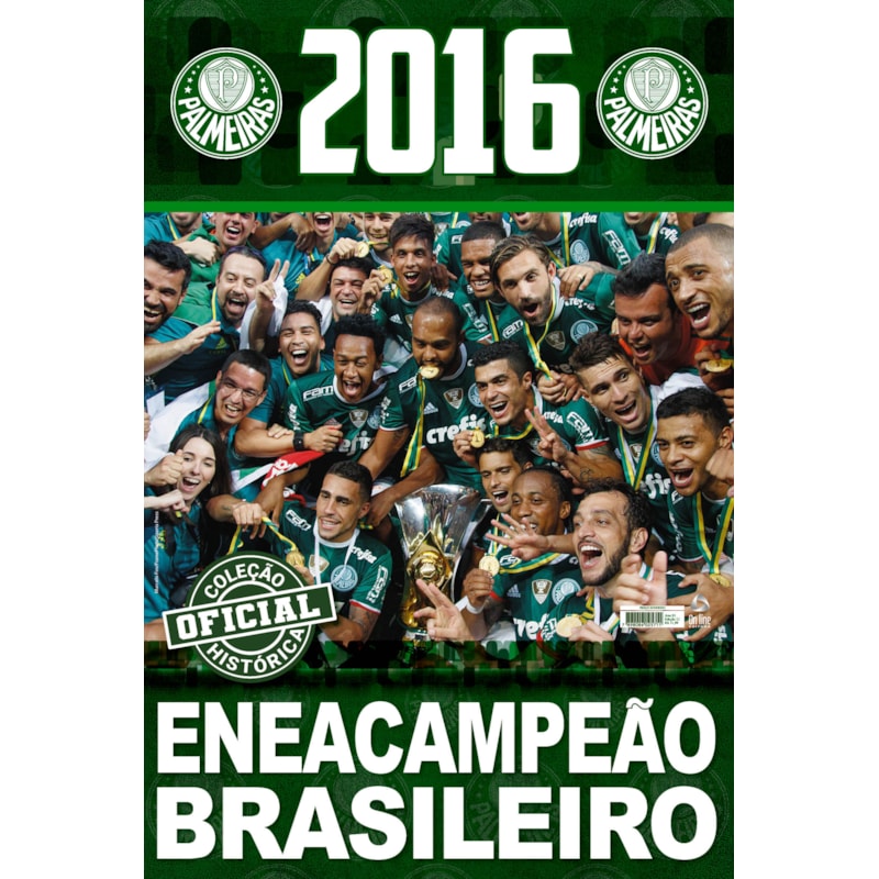 COLEÇÃO OFICIAL HISTÓRICA PALMEIRAS EDIÇÃO 21 - PÔSTER BRASILEIRO 2016