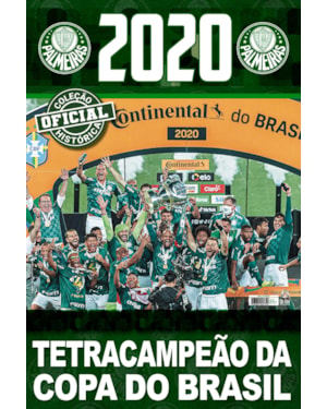 COLEÇÃO OFICIAL HISTÓRICA PALMEIRAS EDIÇÃO 24 - PÔSTER COPA DO BRASIL 2020