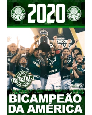 COLEÇÃO OFICIAL HISTÓRICA PALMEIRAS EDIÇÃO 25 - PÔSTER LIBERTADORES 2020
