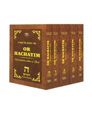 Coleção Or Hachayim (5 volumes)