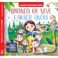 COLEÇÃO OS MELHORES CONTOS - BRANCA DE NEVE E OS SETE ANÕES | LIVRO QUEBRA-CABEÇA