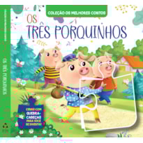 COLEÇÃO OS MELHORES CONTOS - OS TRÊS PORQUINHOS | LIVRO QUEBRA-CABEÇA