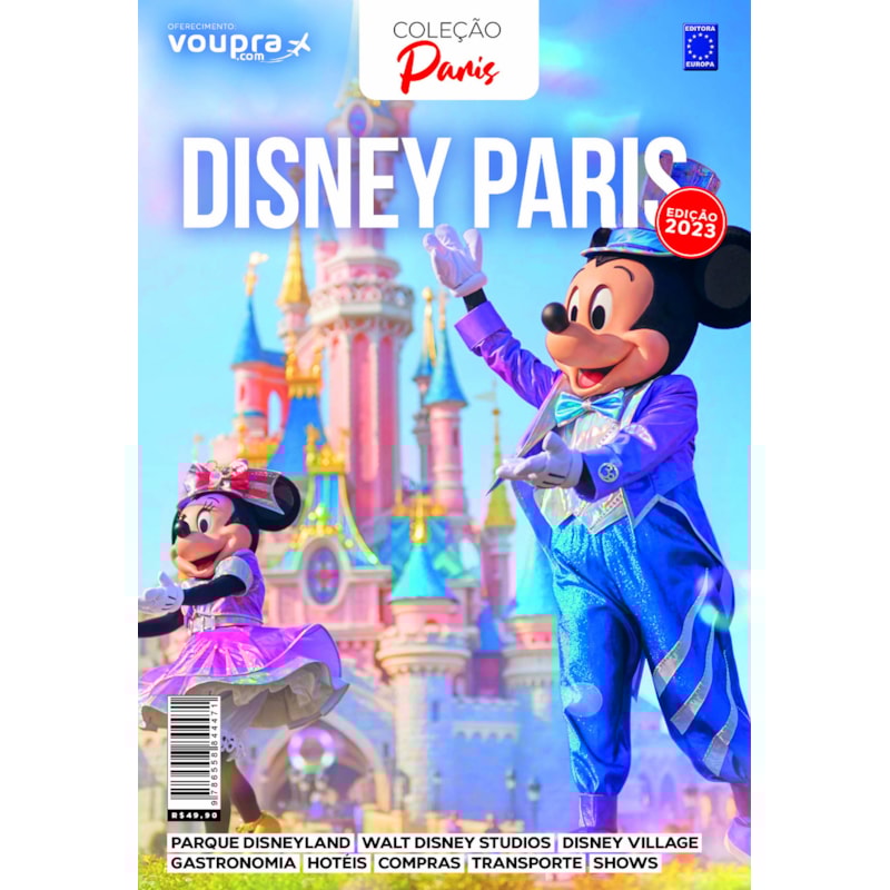 COLEÇÃO PARIS - DISNEY PARIS - EDIÇÃO 2023