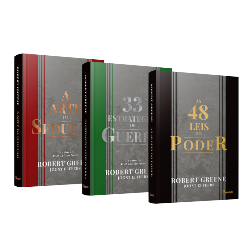 COLEÇÃO PODER E ESTRATÉGIA - CAPA DURA: 03 LIVROS