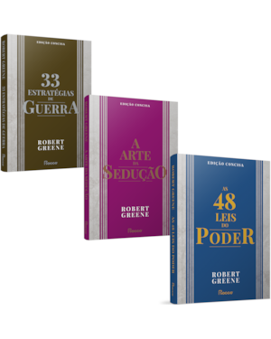 COLEÇÃO PODER E ESTRATÉGIA CONCISO: 03 LIVROS