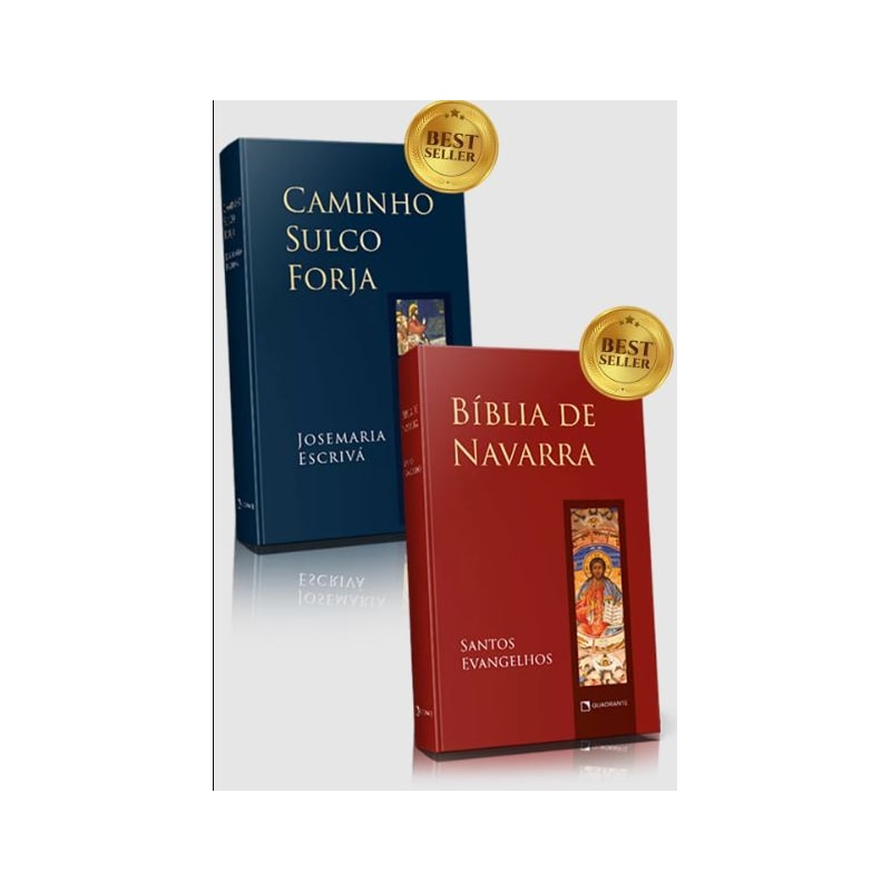 COLEÇÃO PREMIUM BÍBLIA + CAMINHO, SULCO E FORJA