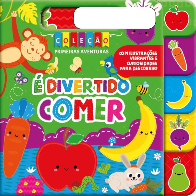COLEÇÃO PRIMEIRAS AVENTURAS É DIVERTIDO COMER