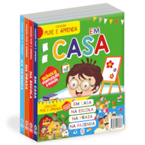 COLEÇÃO PUXE E APRENDA - KIT COM 4 LIVRINHOS