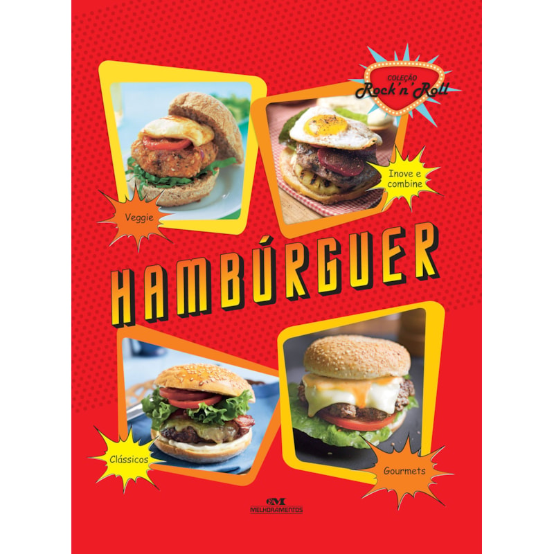 COLEÇÃO ROCK'N'ROLL: HAMBÚRGUER E SORVETES & MILK-SHAKES