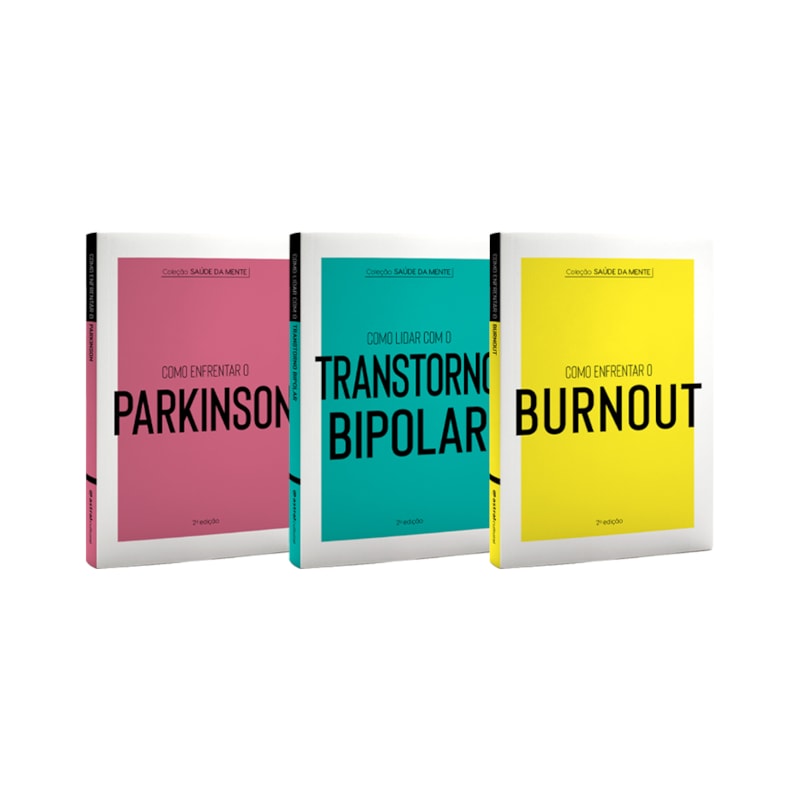 COLEÇÃO SAÚDE DA MENTE (BURNOUT - PARKINSON - TRANSTORNO BIPOLAR)